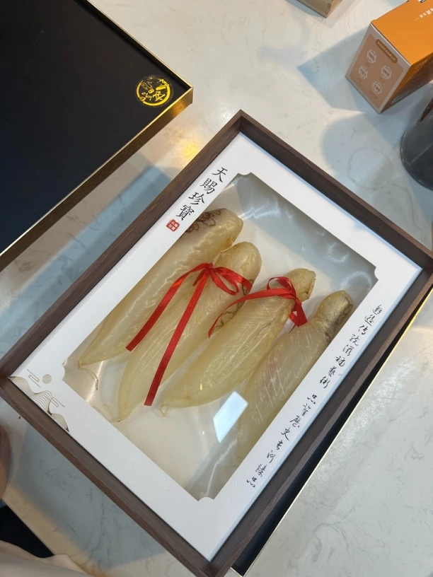 本港白花筒 鱼胶直播称重1-500g干货正品