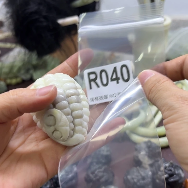 蛇纹石玉发饰合金?**?