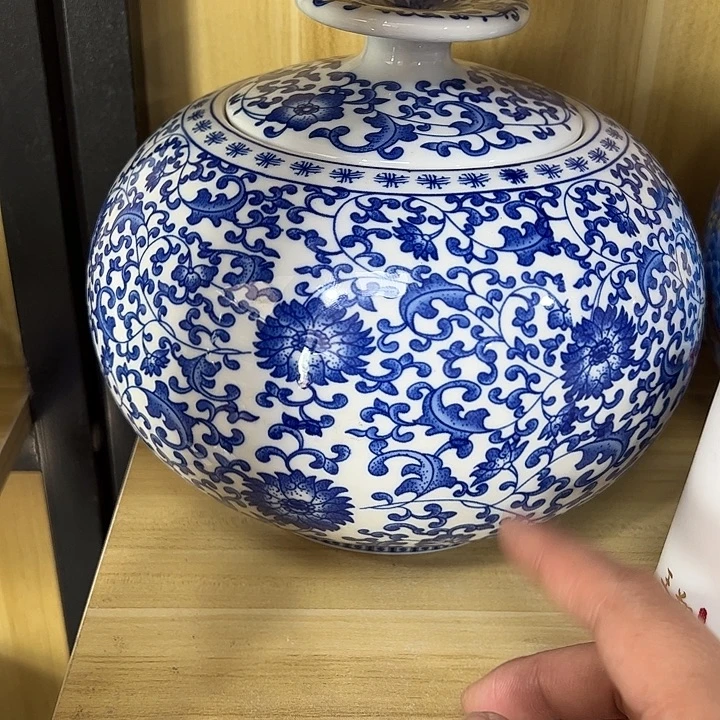 茶叶罐陶瓷家用储物罐瑕疵福利品介意勿拍