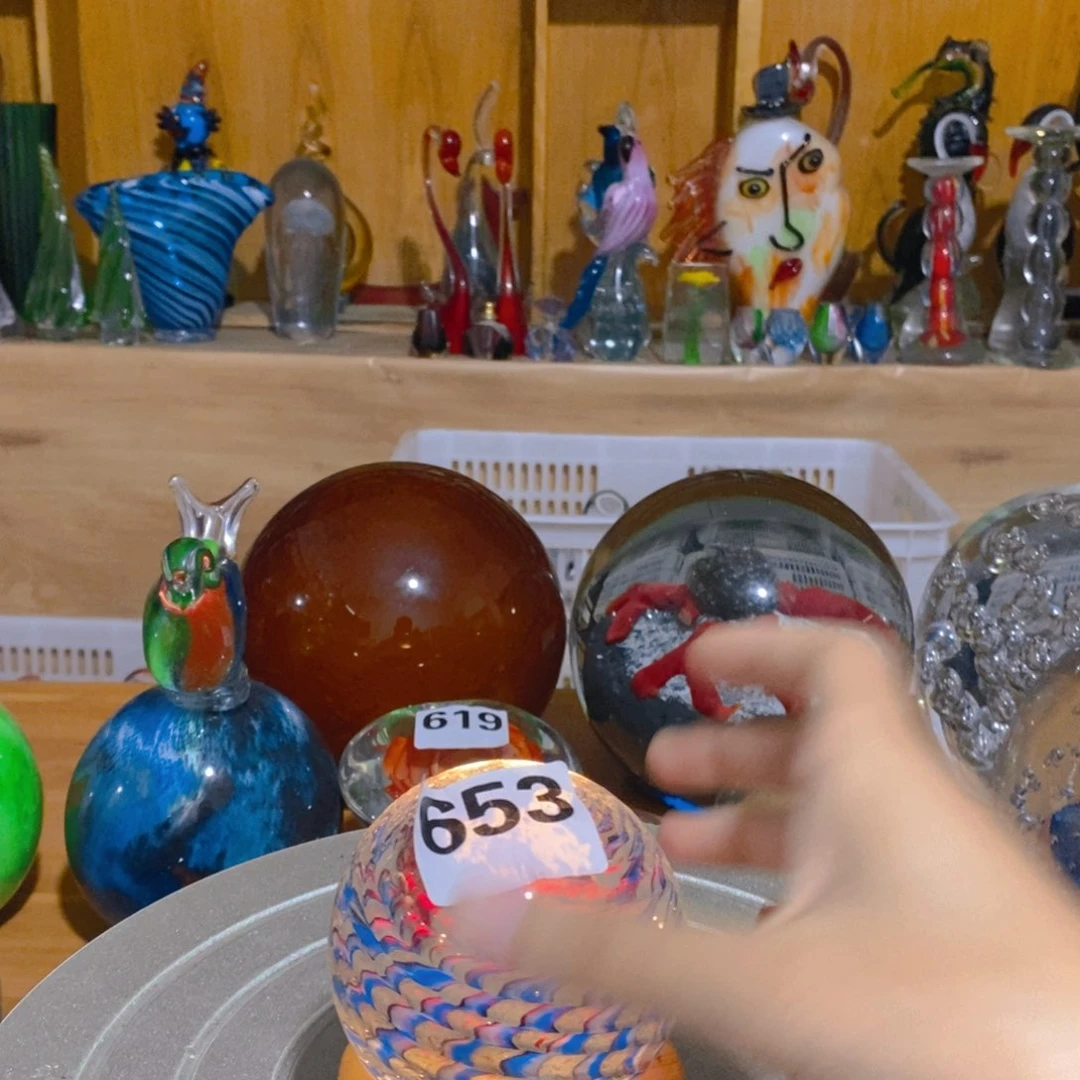 摆件淄博博山琉璃（瑕疵）