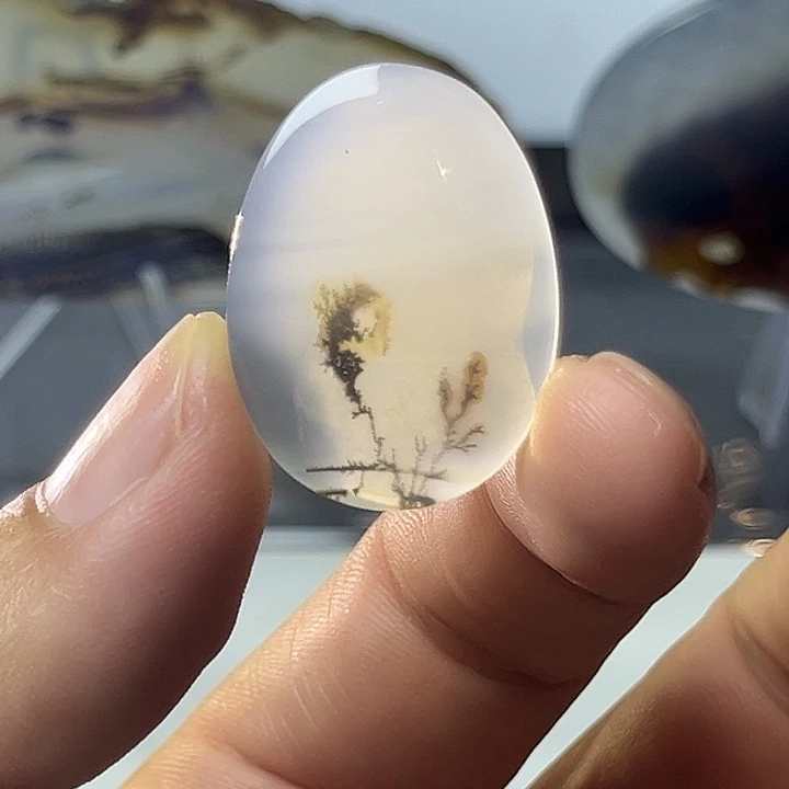 玛瑙/玉髓未镶嵌吊坠(不含链)