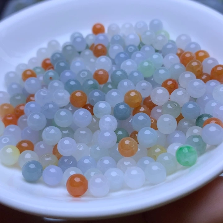 散珠翡翠卡5.7冰三彩33个单圈