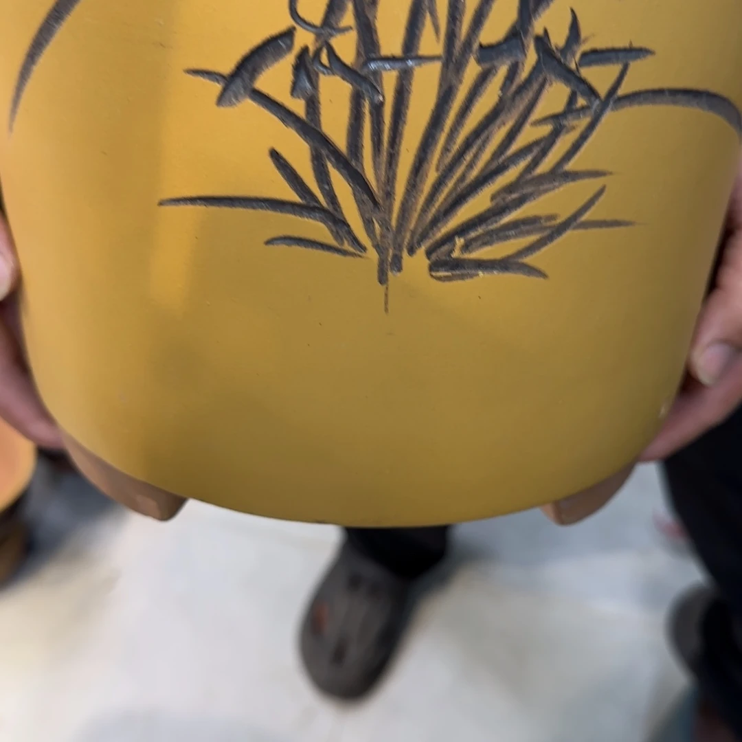 紫砂花盆口径17.22口径