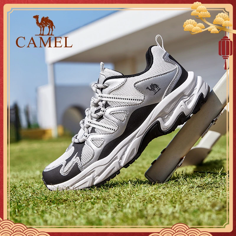 骆驼祥龙登山鞋情侣徒步鞋春夏防撞防滑耐磨透气户外鞋F14B693039