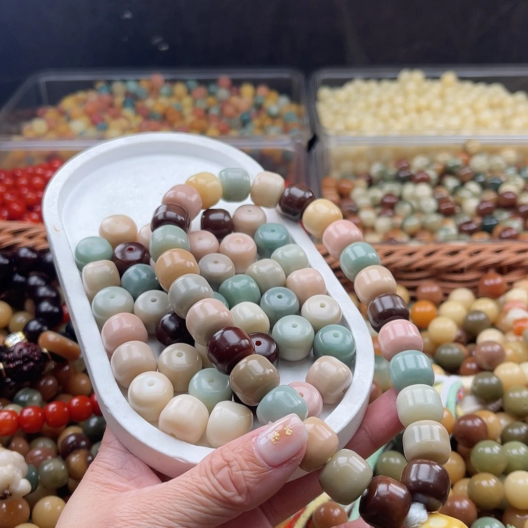 白玉菩提吊坠C/14mm/20+5颗