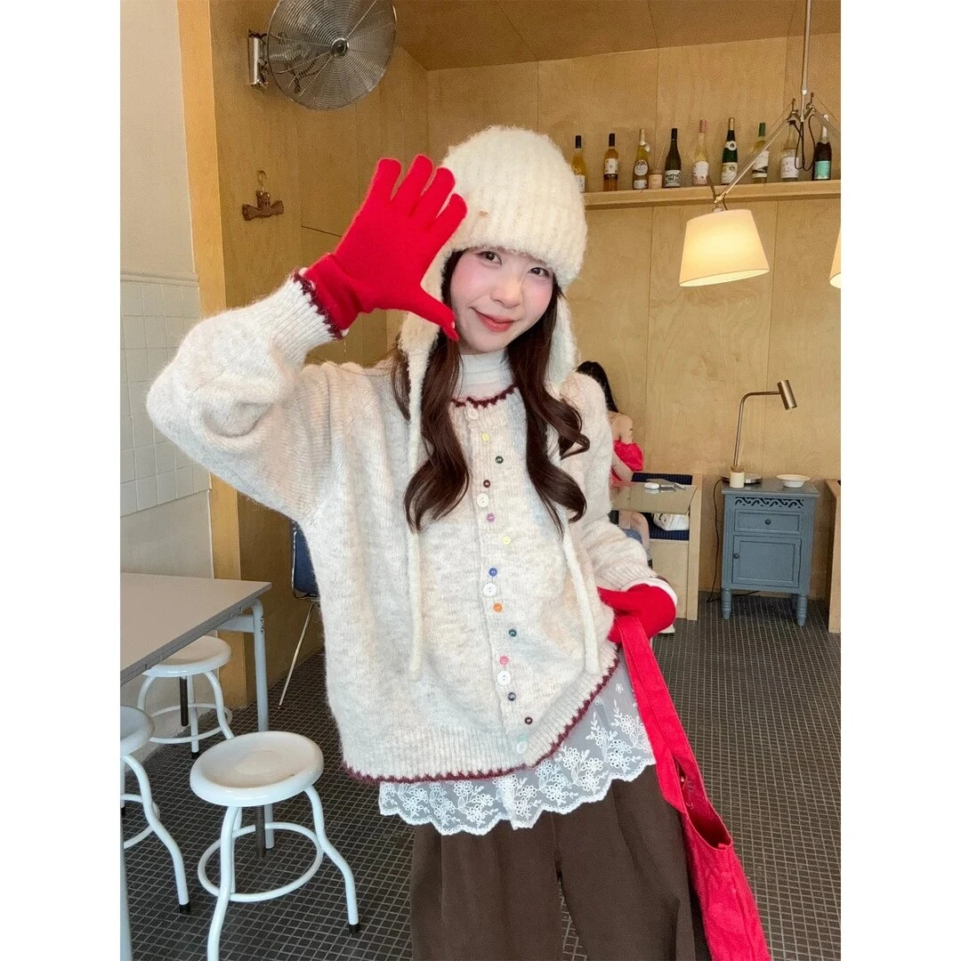 【1001-1050】秋冬新款女毛衣宽松慵懒风