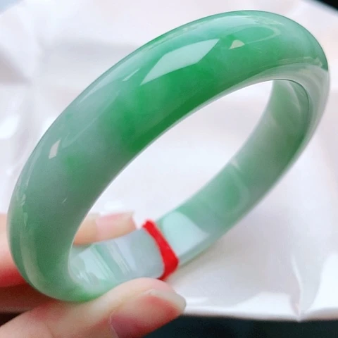 未镶嵌手镯翡翠54圈口882938