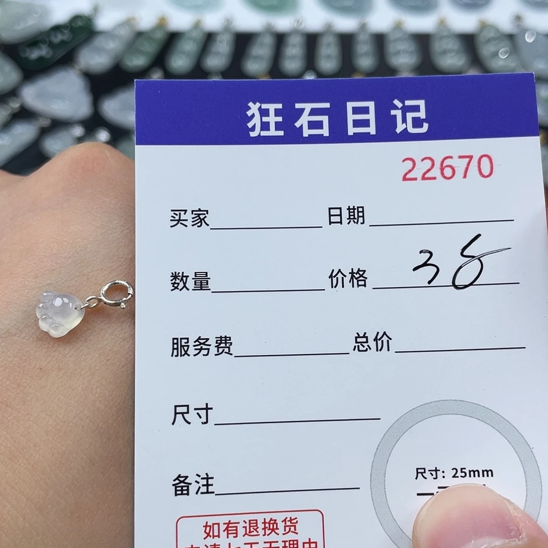 翡翠银S925镶嵌颈饰