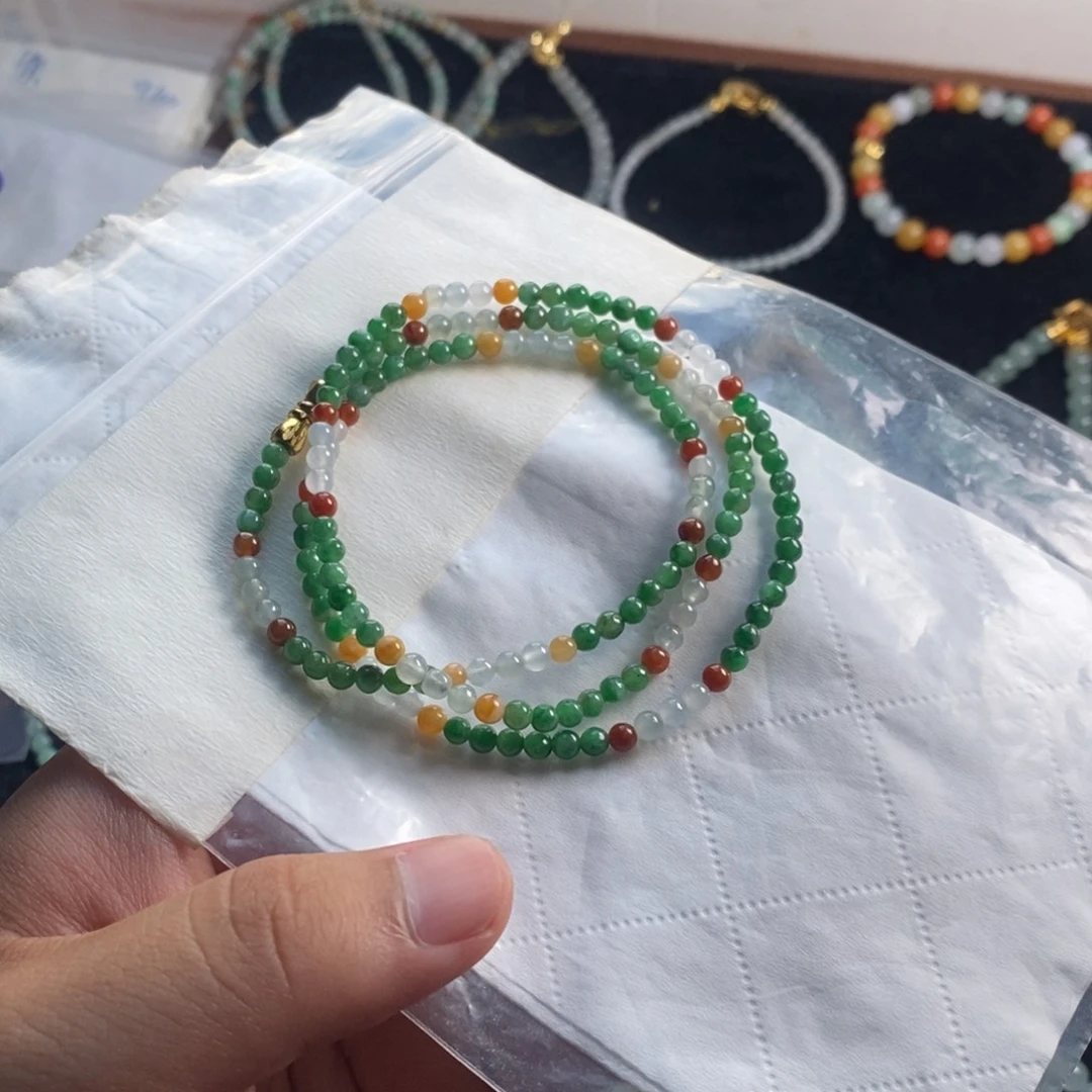 定制翡翠未镶嵌缅甸翡翠A货卡3.6