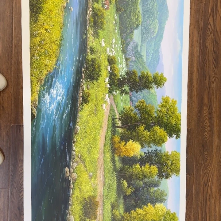 油画你在我心中最美好