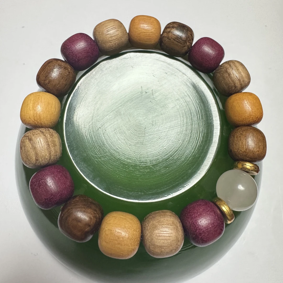 手工制作原始百草丹多宝手串（卡12老型珠）
