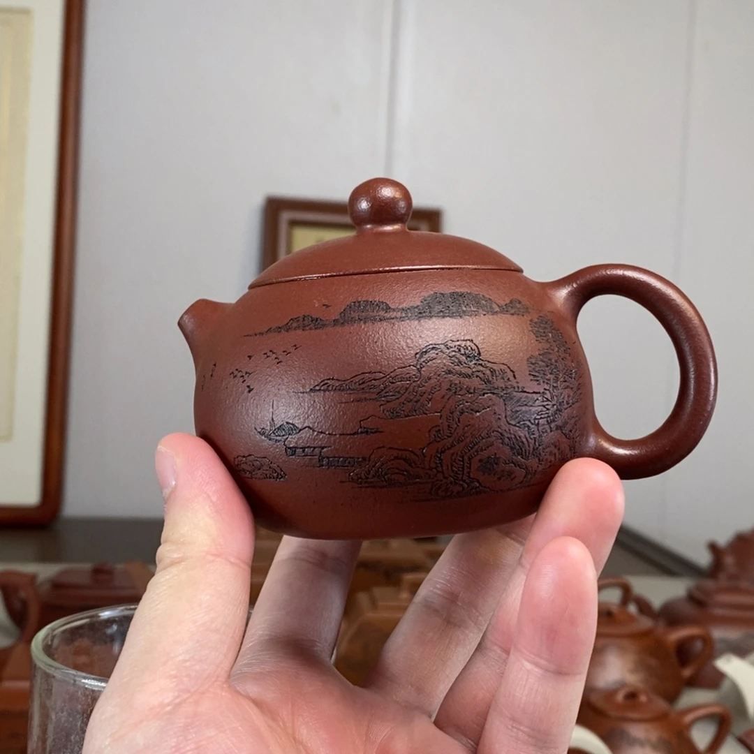 茶壶紫砂原矿泥料传统工艺制作