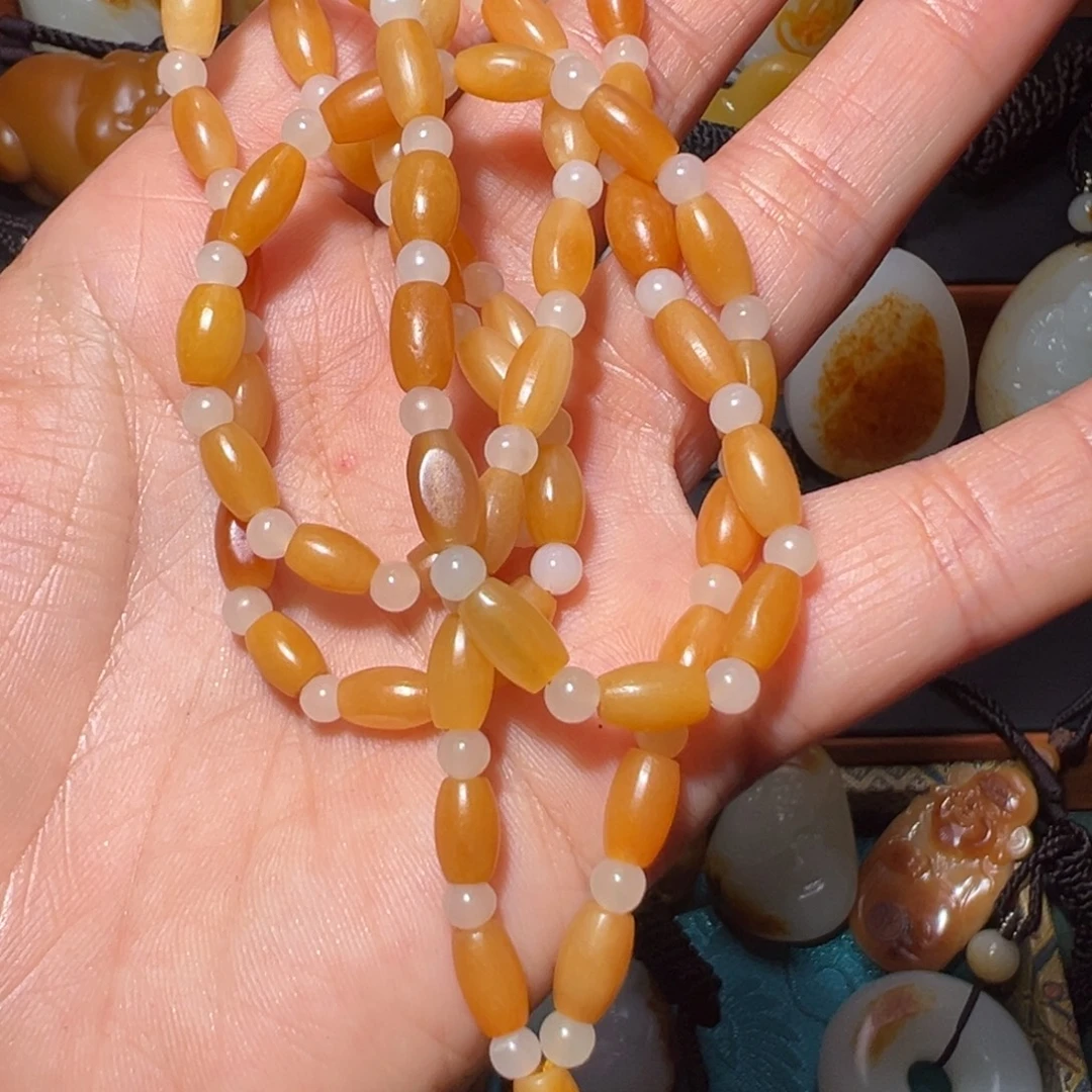 大***龙和田玉未镶嵌颈饰