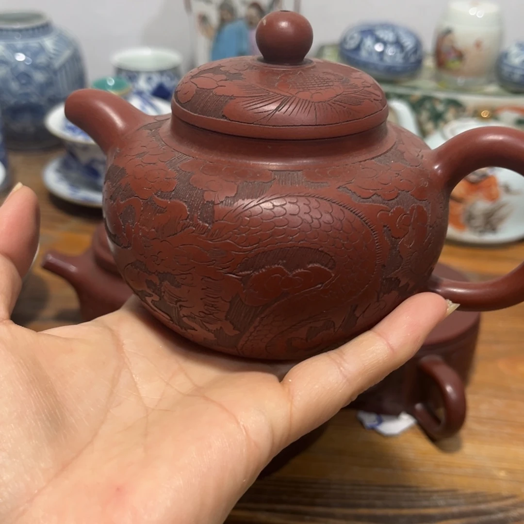 摆件陶李*福景德镇陶瓷艺术品