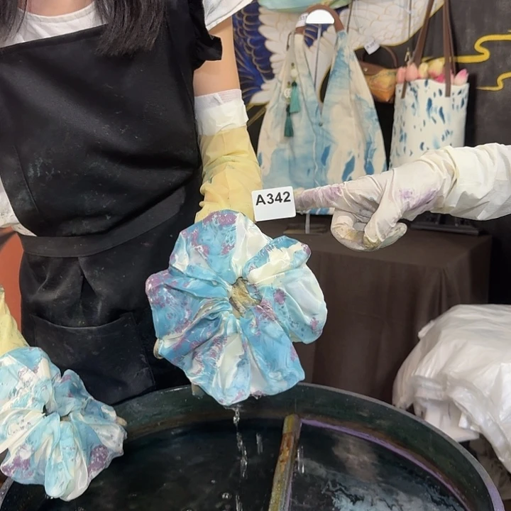 342冰心玉湖圆饼发圈