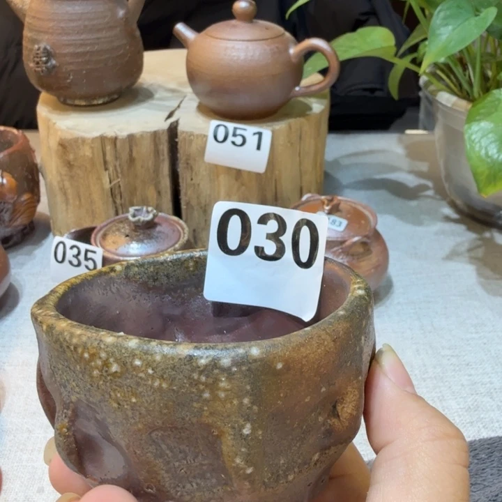 陶盘精品柴烧福利放漏