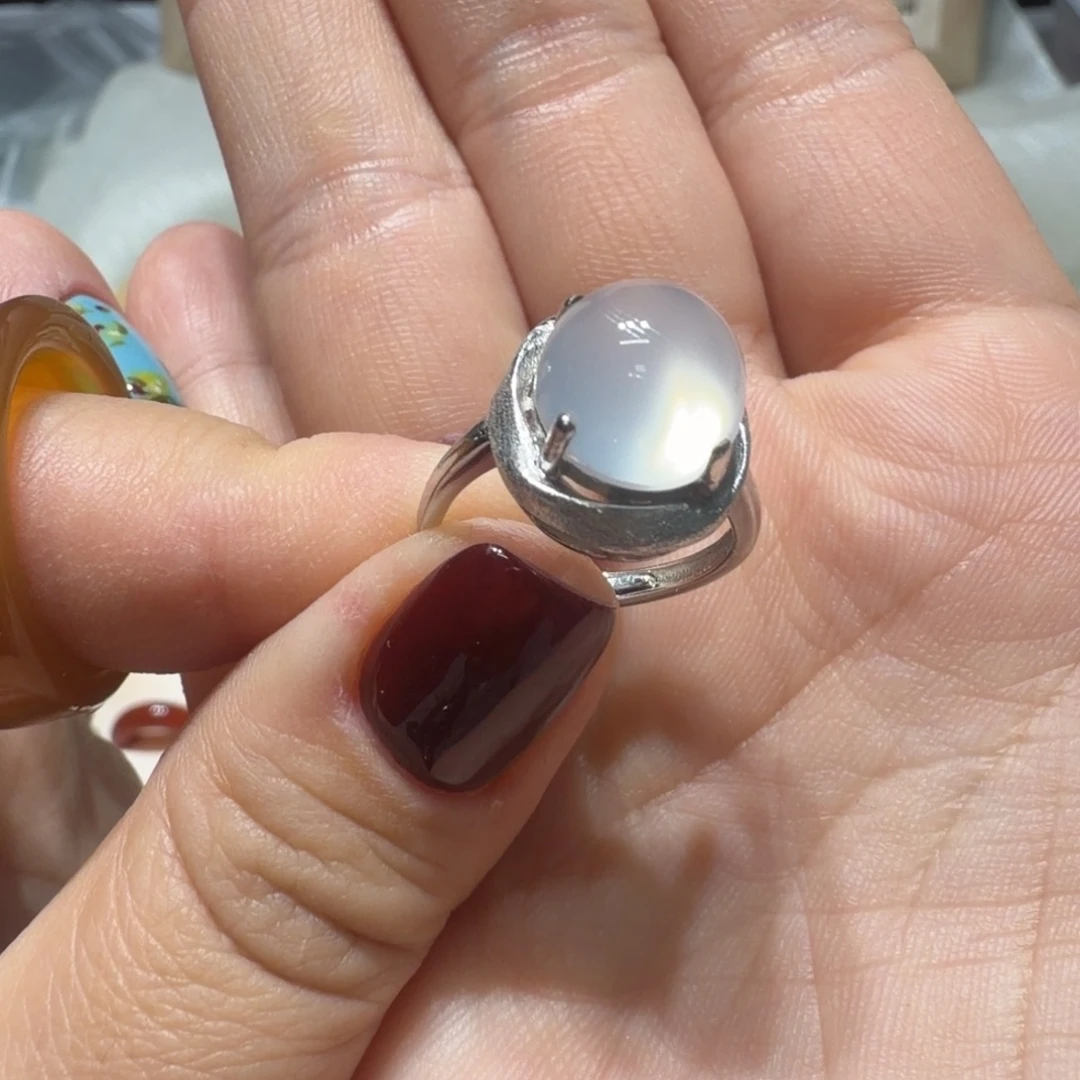 袁***️玛瑙/玉髓未镶嵌戒指
