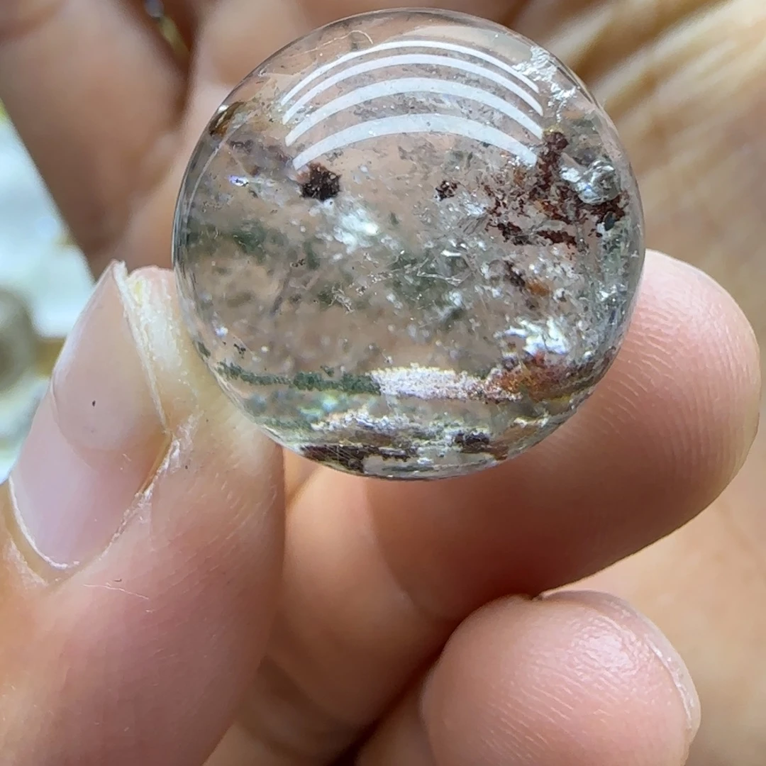 未镶嵌水晶珠宝半成品19.4mm