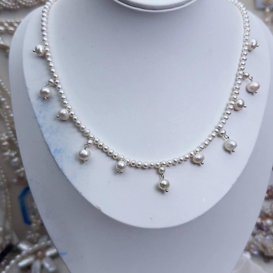 未镶嵌淡水珍珠颈饰