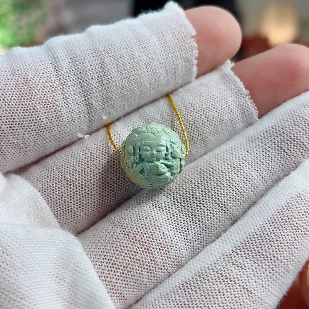 绿松石珠宝奇石未镶嵌