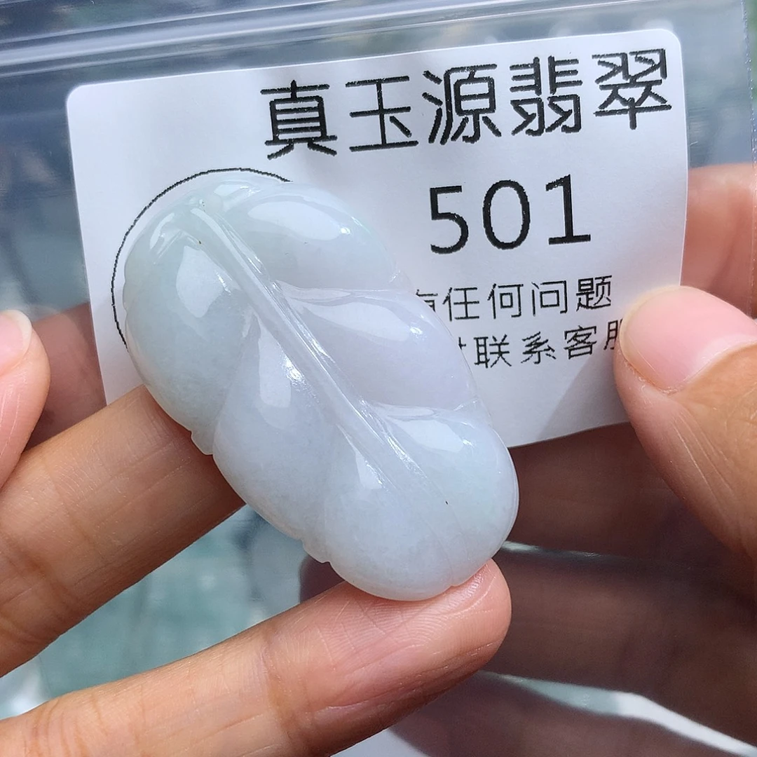 翡翠未镶嵌颈饰501