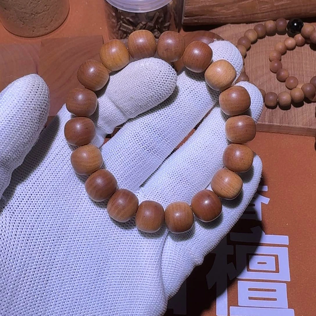 檀香木11×12×18颗黑肉横纹沉水