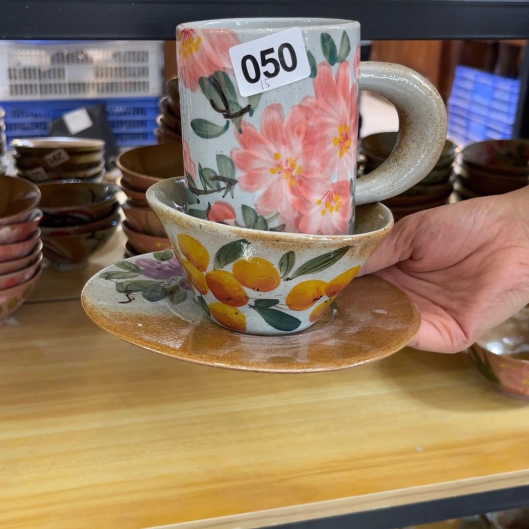 瓷片榕***鸭景德镇手工制作