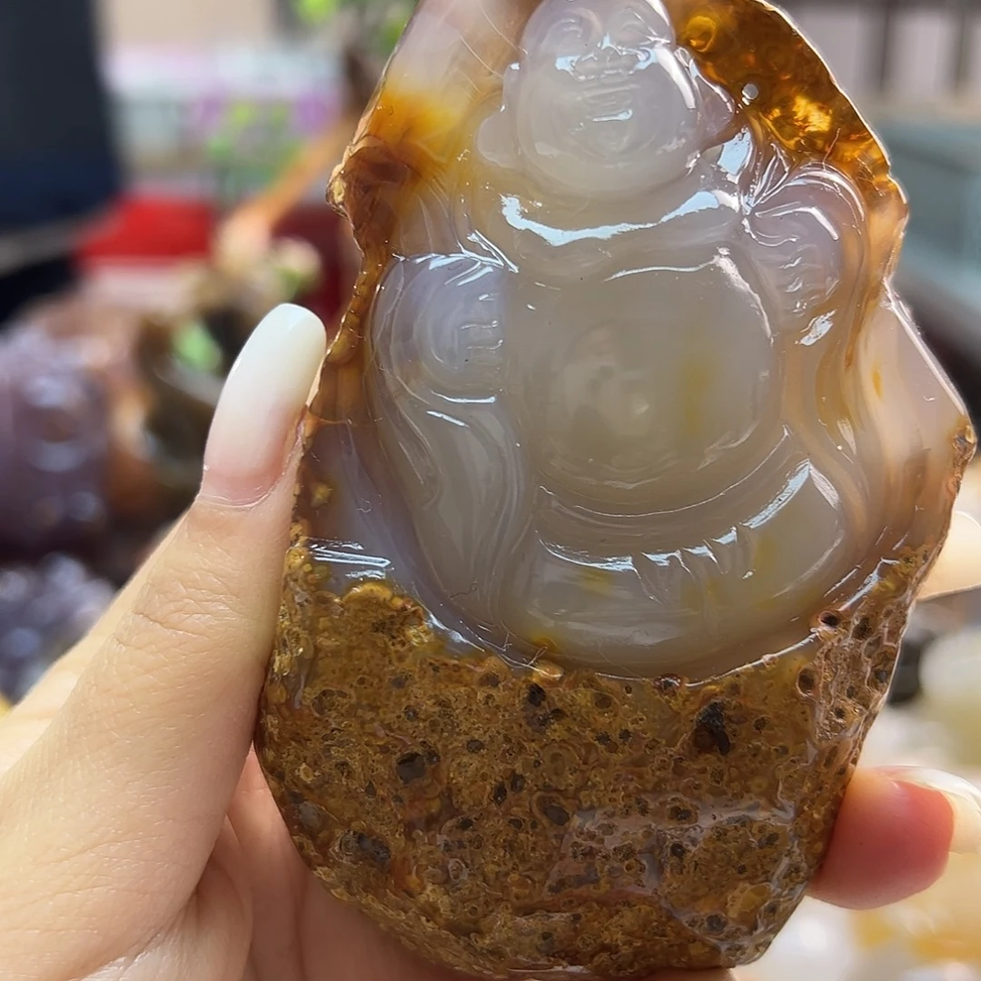 玛瑙/玉髓未镶嵌吊坠(不含链)