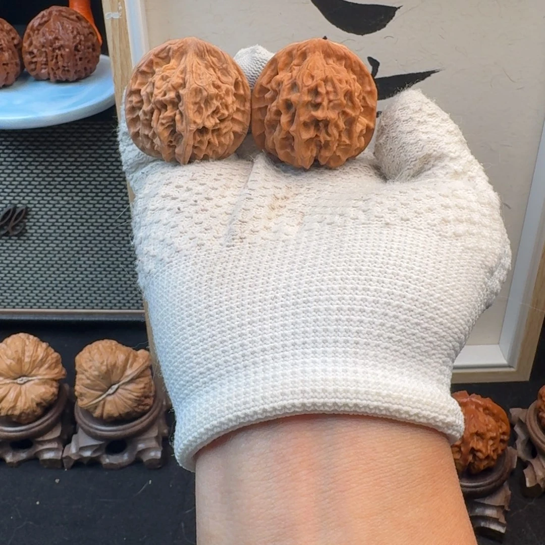 文玩核桃吊坠4108天地反油