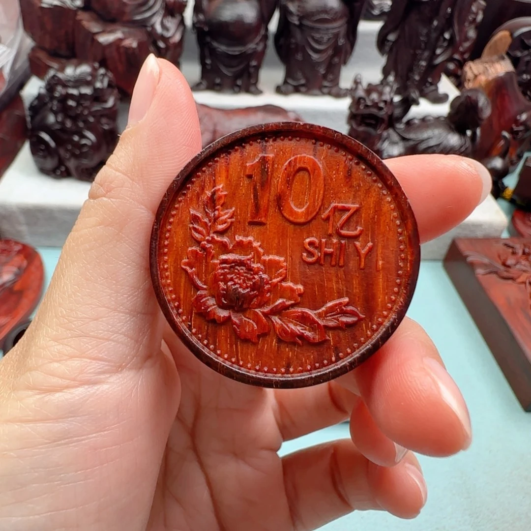 小叶紫檀把件静**尘10个亿