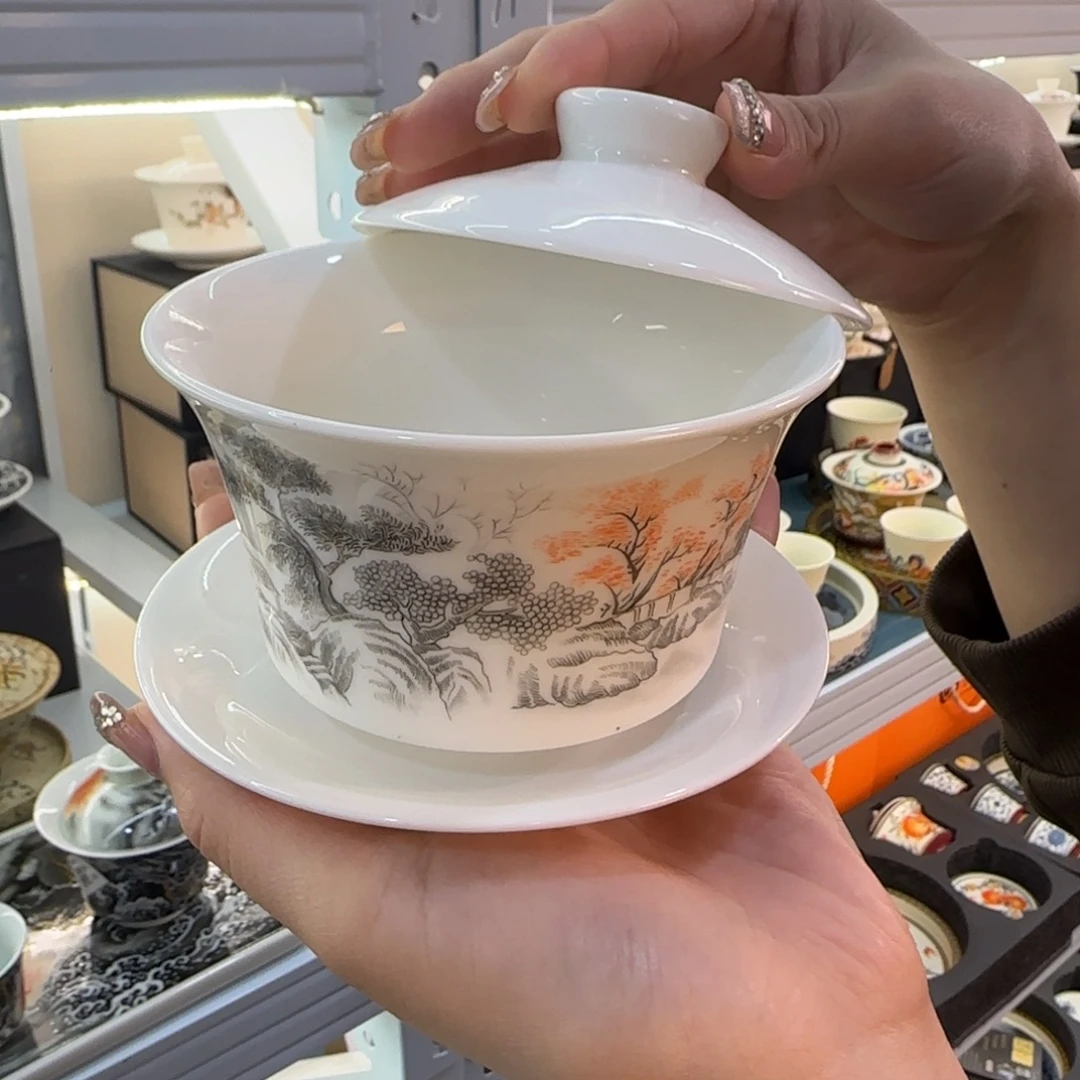 这些盖碗真好看！！！