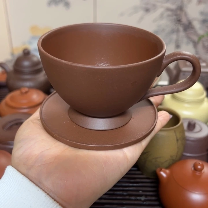 紫砂茶杯$**@宜兴紫砂文化艺术