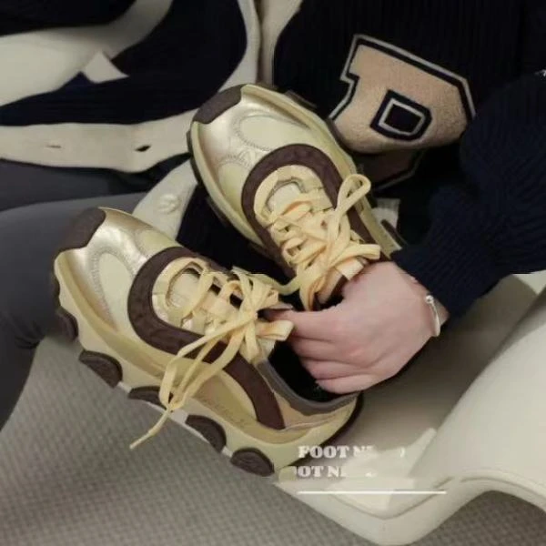 现货C1｜“布丁女孩”真皮羊里垫老爹女鞋｜标准尺码｜106-03-01