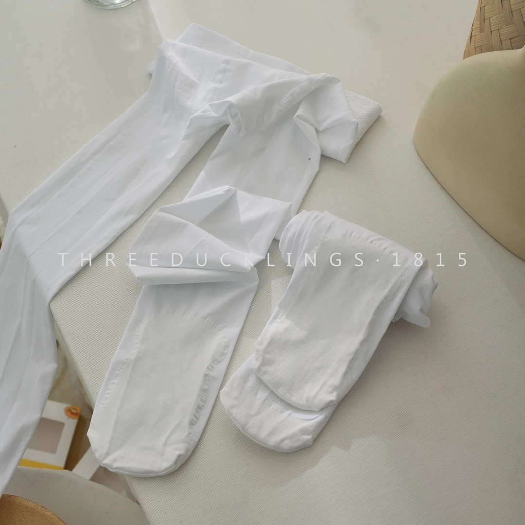 三只小鸭儿童舞蹈袜女童芭蕾舞练功连裤袜打底袜天鹅绒跳舞连体袜