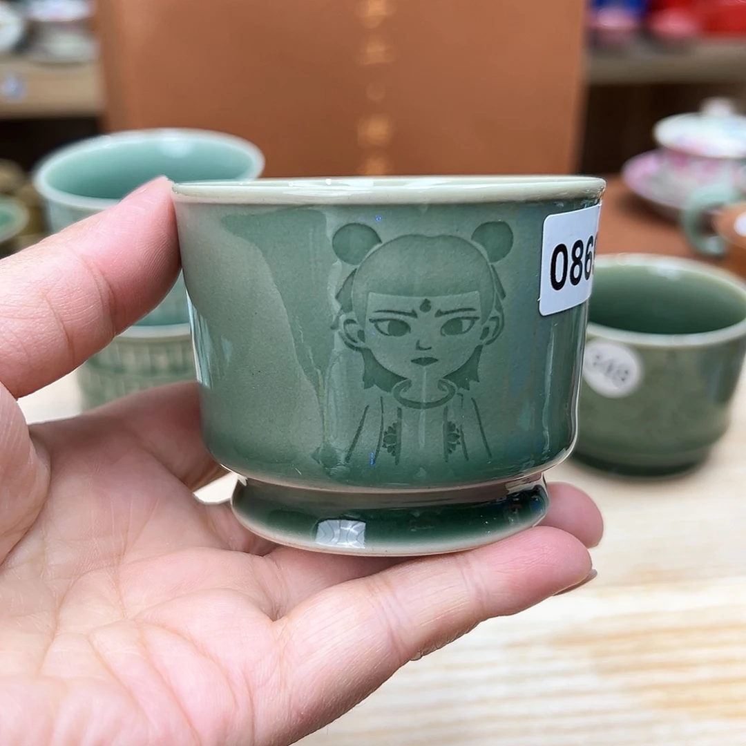 龙泉敬悦青瓷品茗杯