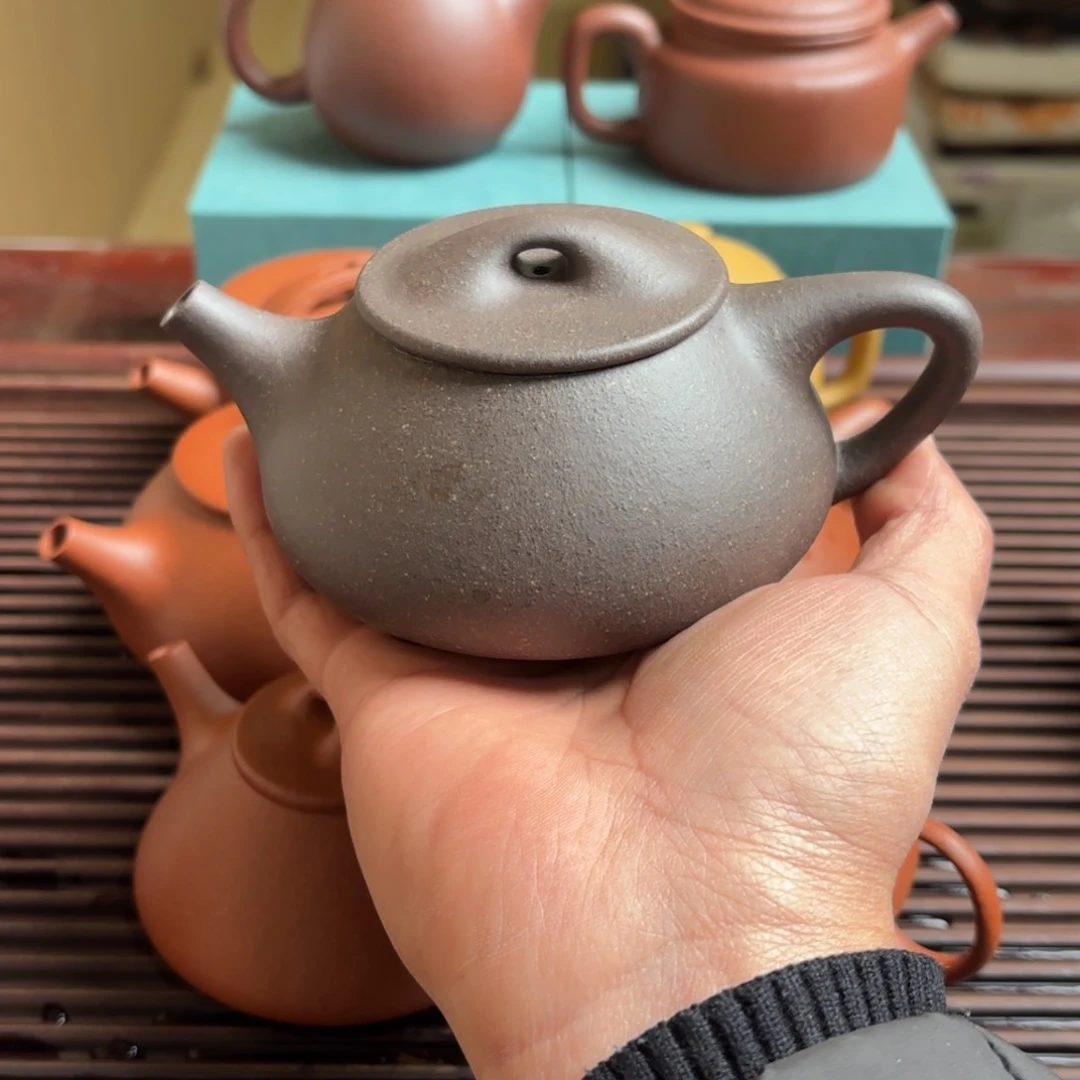 紫砂茶壶顺***！10级福利一把天青