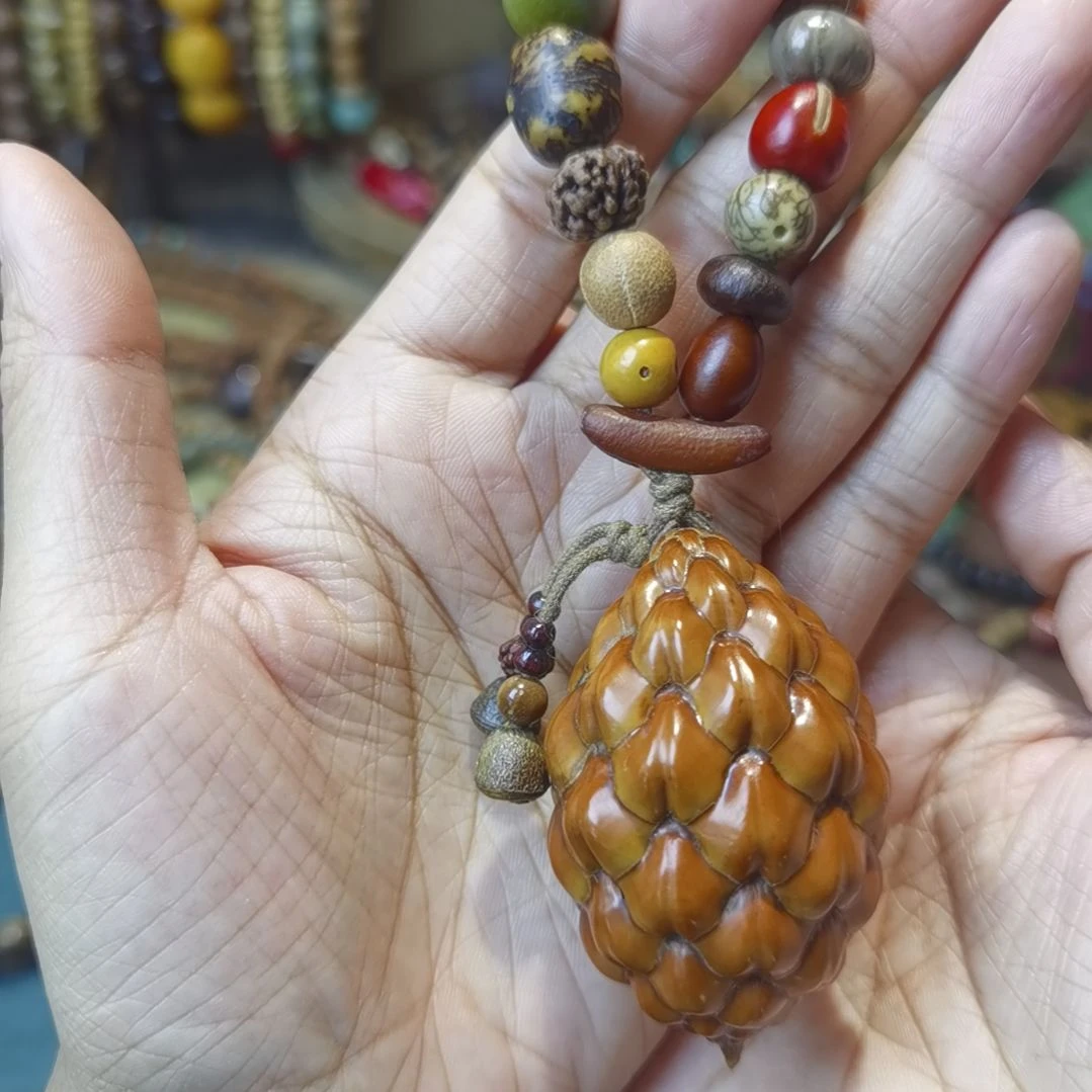 紫金鼠吊坠菩提菩提