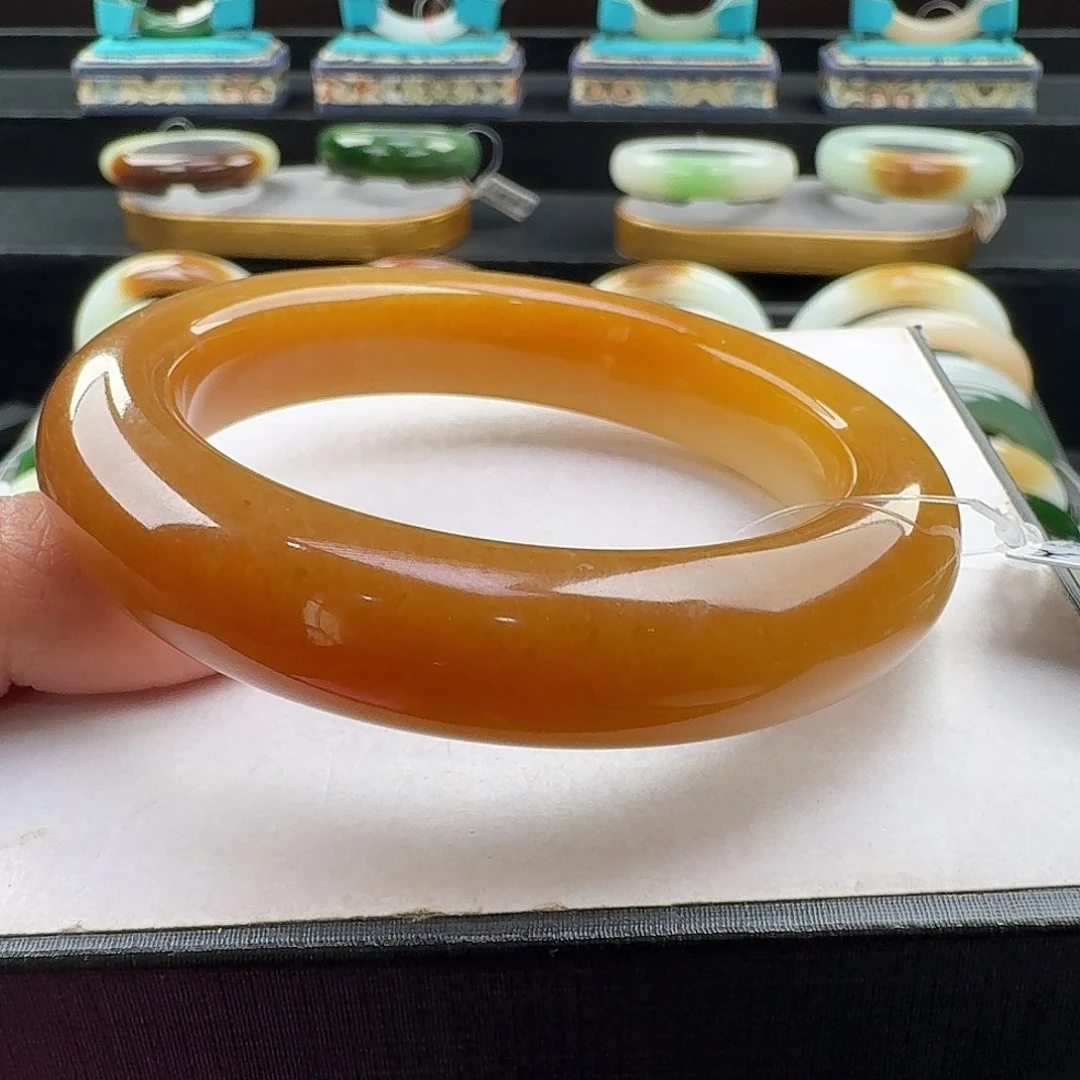 未镶嵌手镯和田玉55.6