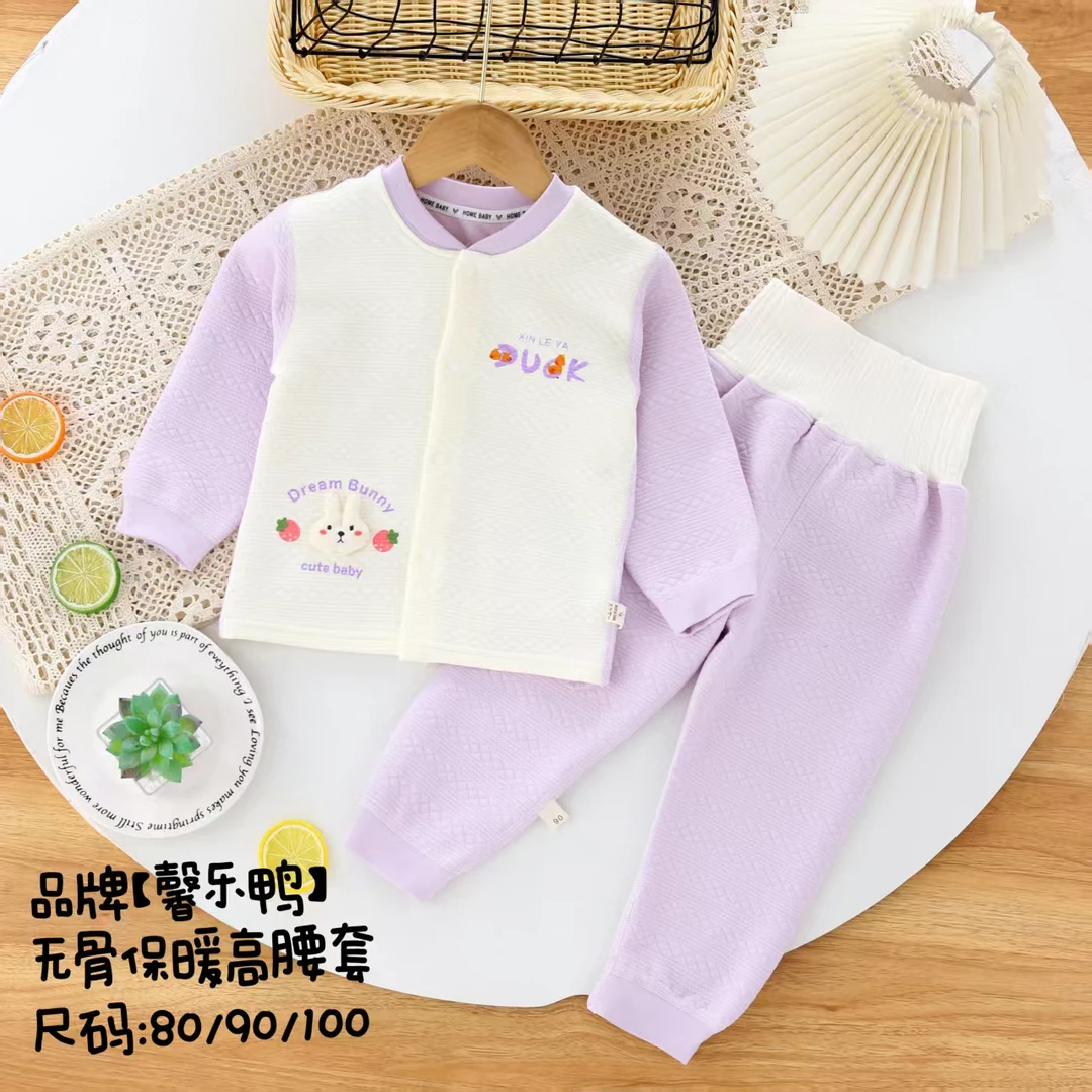 馨乐鸭无骨保暖高腰套装