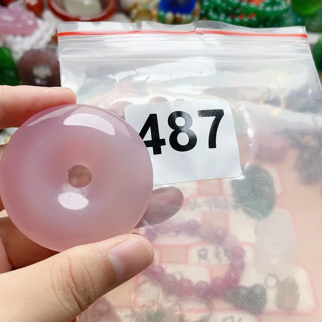合金颈饰玛瑙/玉髓茉*