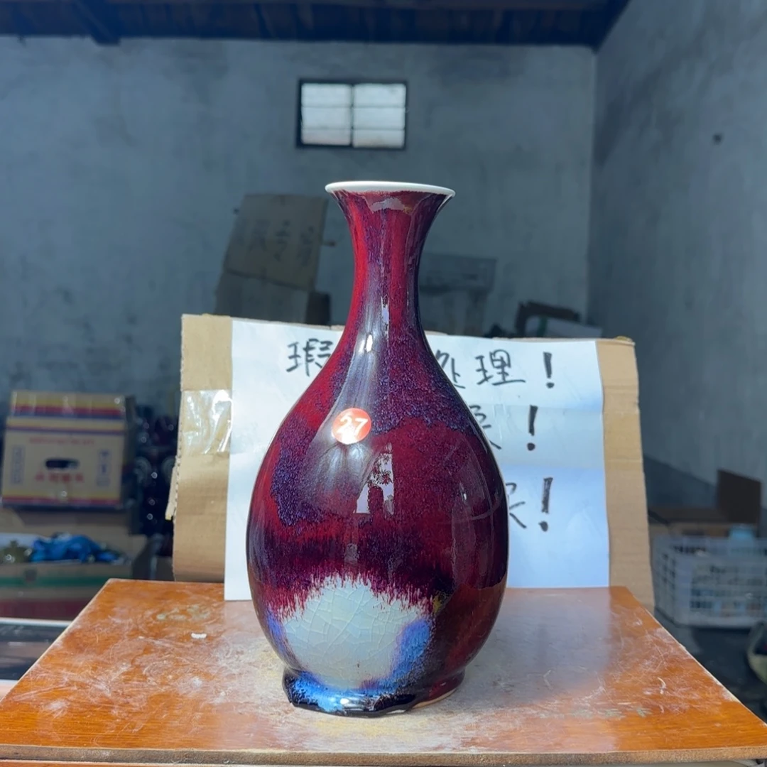 摆件郑家钧瓷摆件微瑕