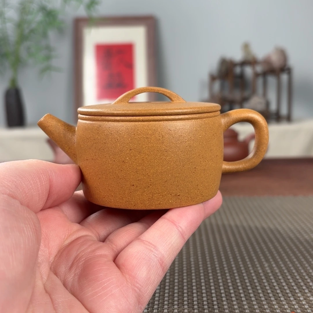 紫砂茶壶黄龙山原矿紫砂壶150