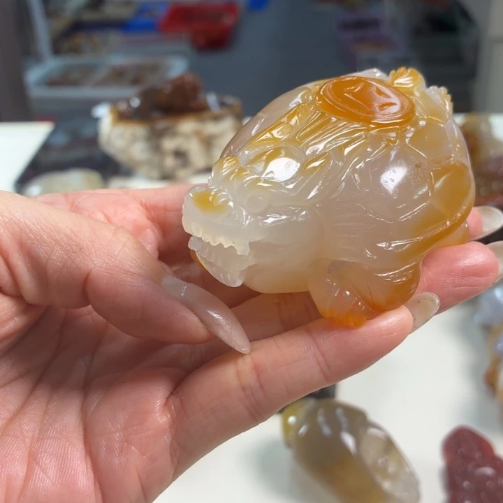 玛瑙/玉髓吊坠(不含链)未镶嵌