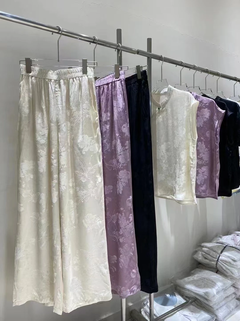 【伯虎说50566】蝴蝶裤——2025新款新中式百搭时尚【高端】长裤