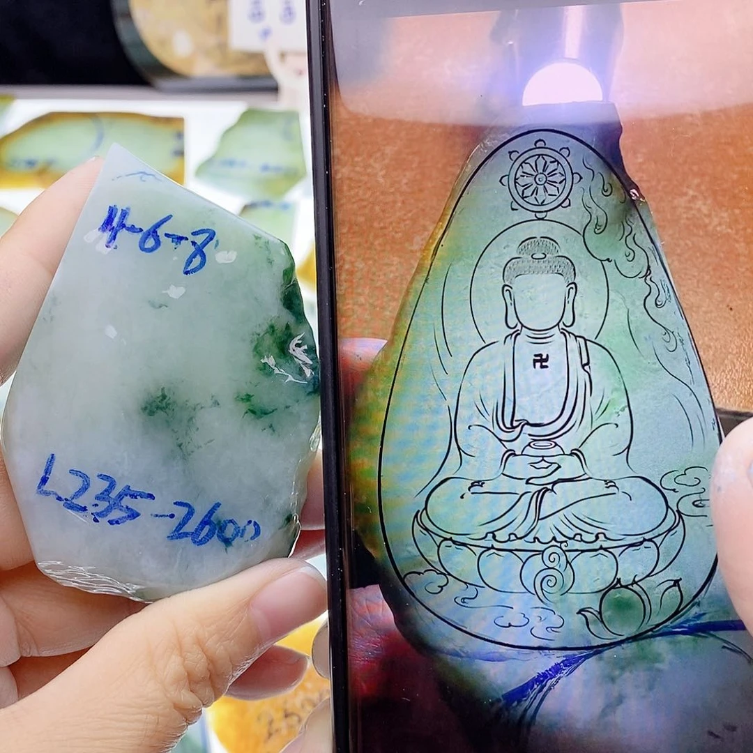 未镶嵌定制翡翠纯天然