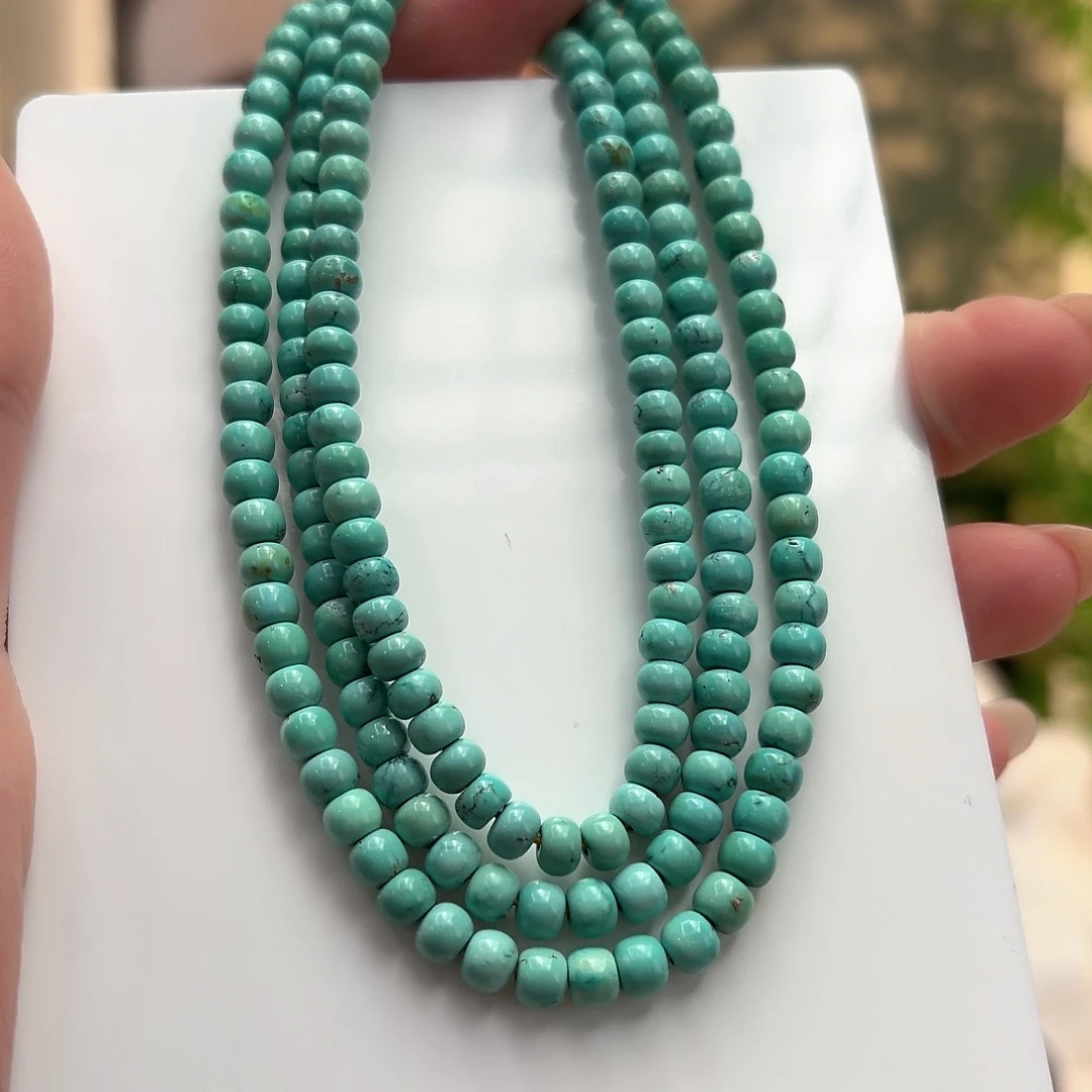 绿松石未镶嵌颈饰