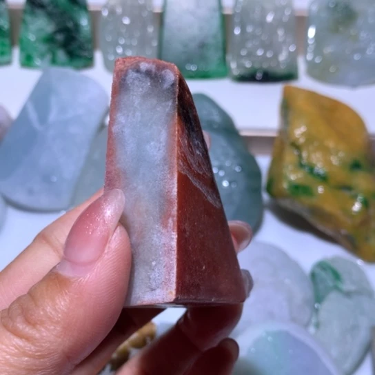 翡翠散珠翡翠边角料