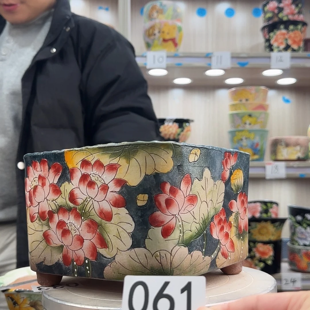 紫砂花盆瑕疵瑕疵061