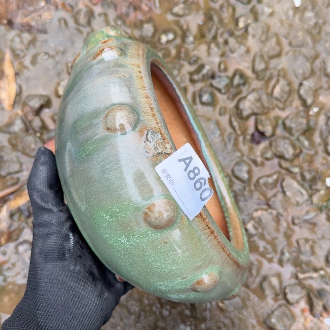 段泥花盆秦**月860瑕疵品