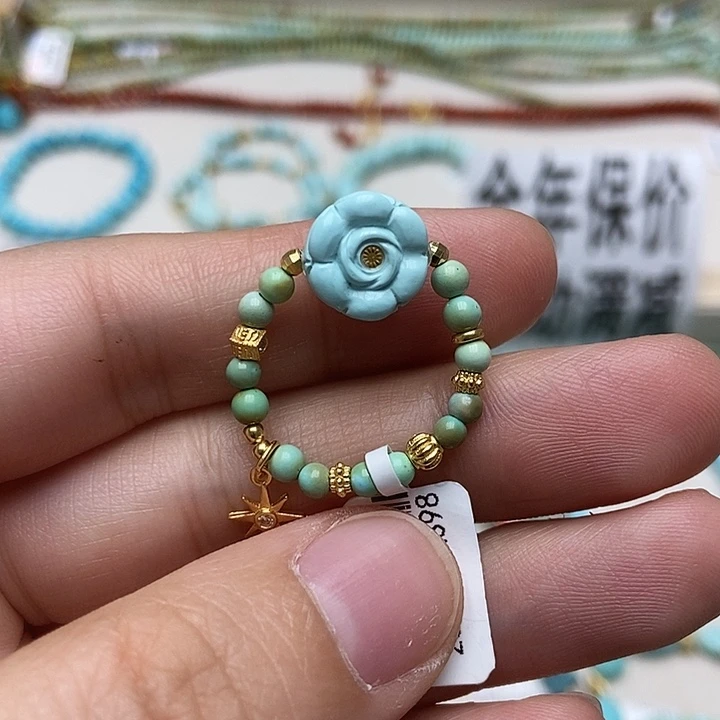 绿松石未镶嵌挂件61